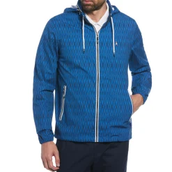 Allover Diamond Print Ratner Jacket