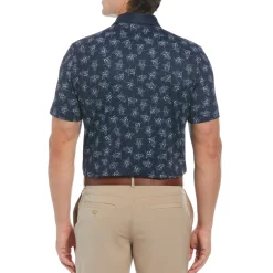 All-over 60's Floral Pete Print Golf Polo