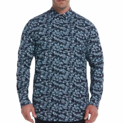 Big & Tall EcoVero™ Scenic Print Stretch Shirt