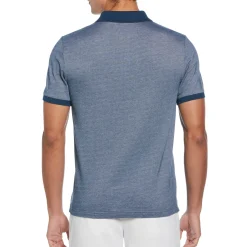 Birdseye Pique Stripe Polo