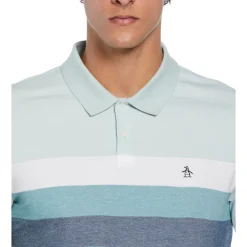 Birdseye Pique Stripe Polo