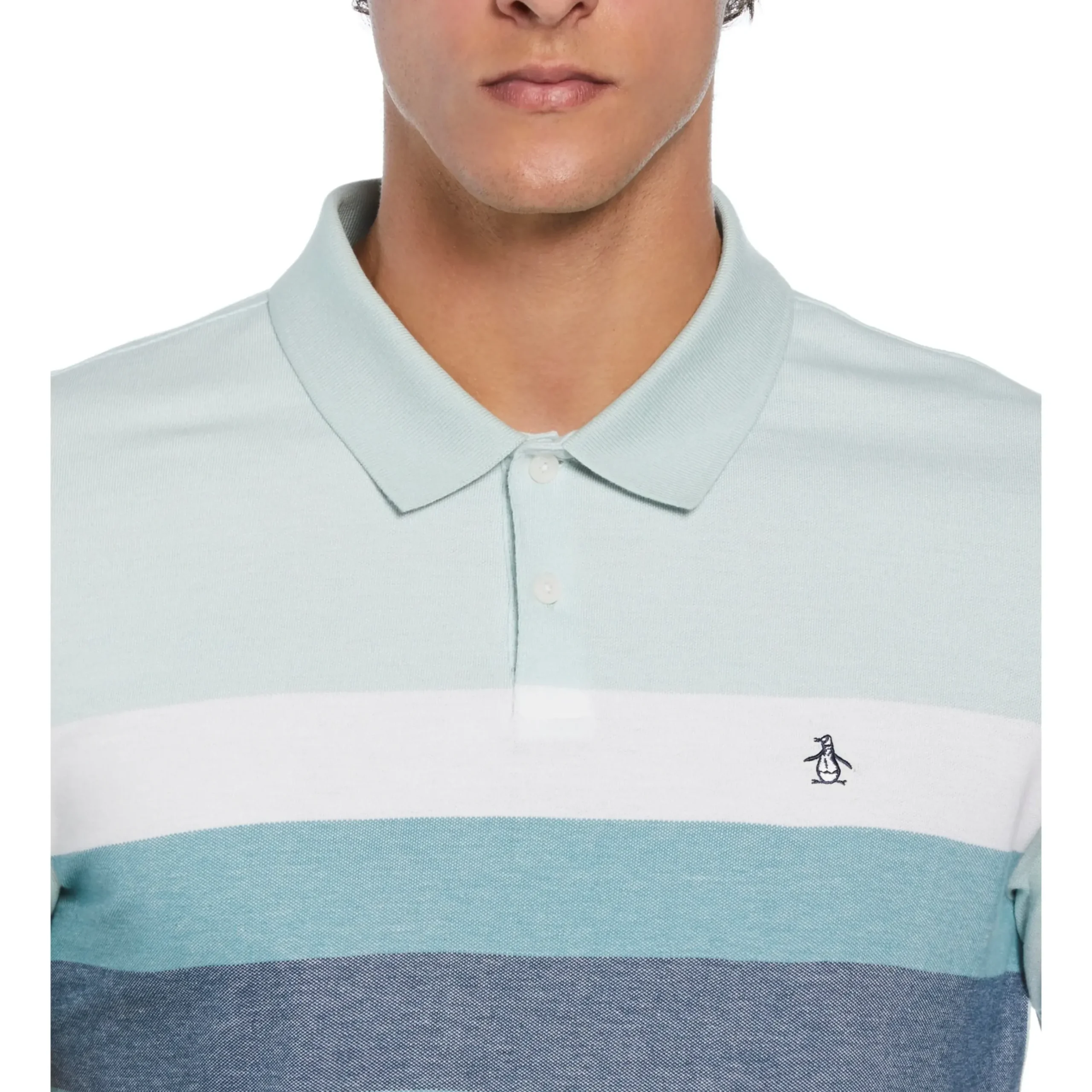 Birdseye Pique Stripe Polo