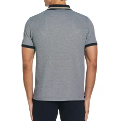 Birdseye Pique Tipped Polo