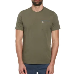Chambray Tipped Fashion Tee