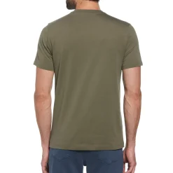 Chambray Tipped Fashion Tee