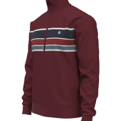 Color Block Stripe Track Jacket
