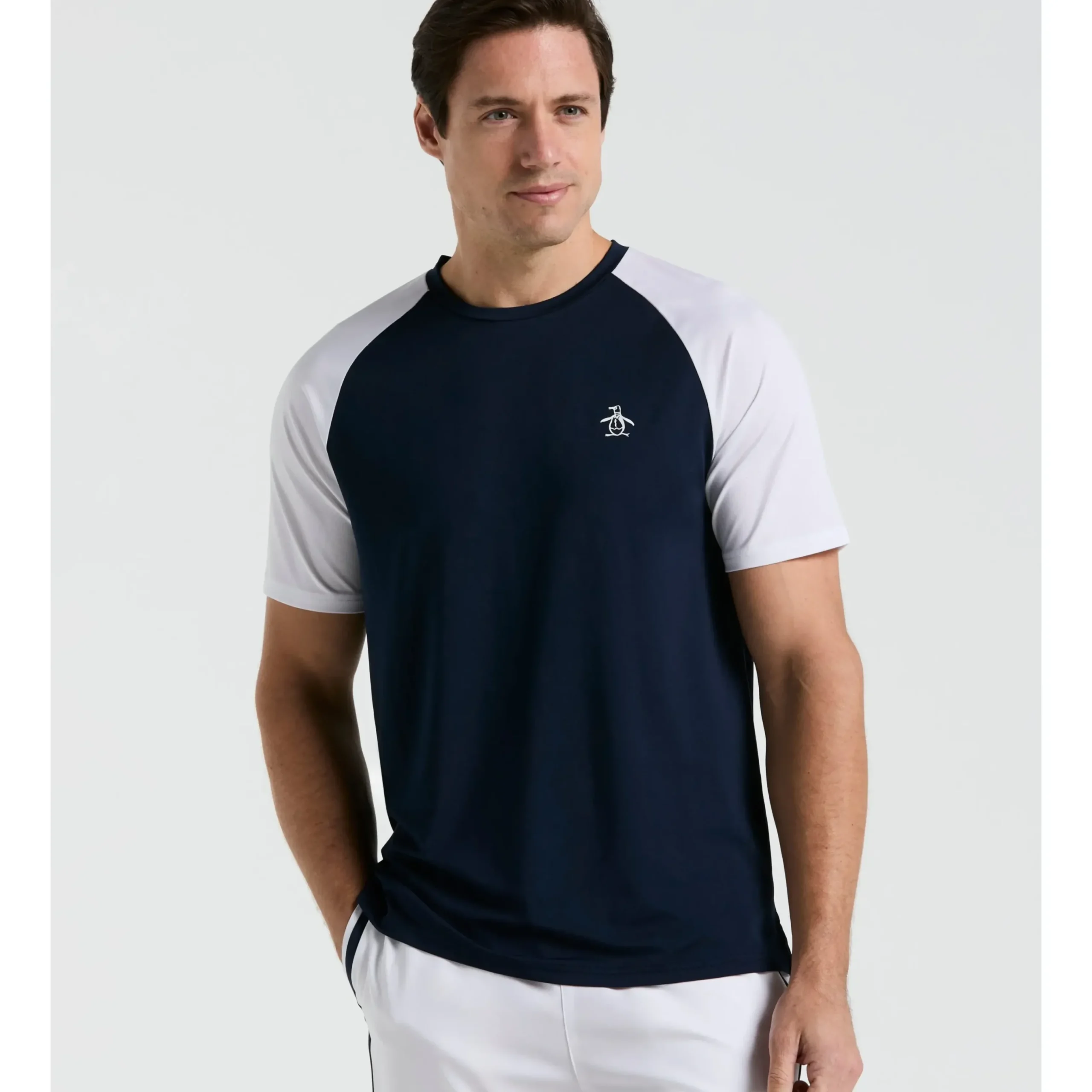 Core Blocked Performance Tennis Tee