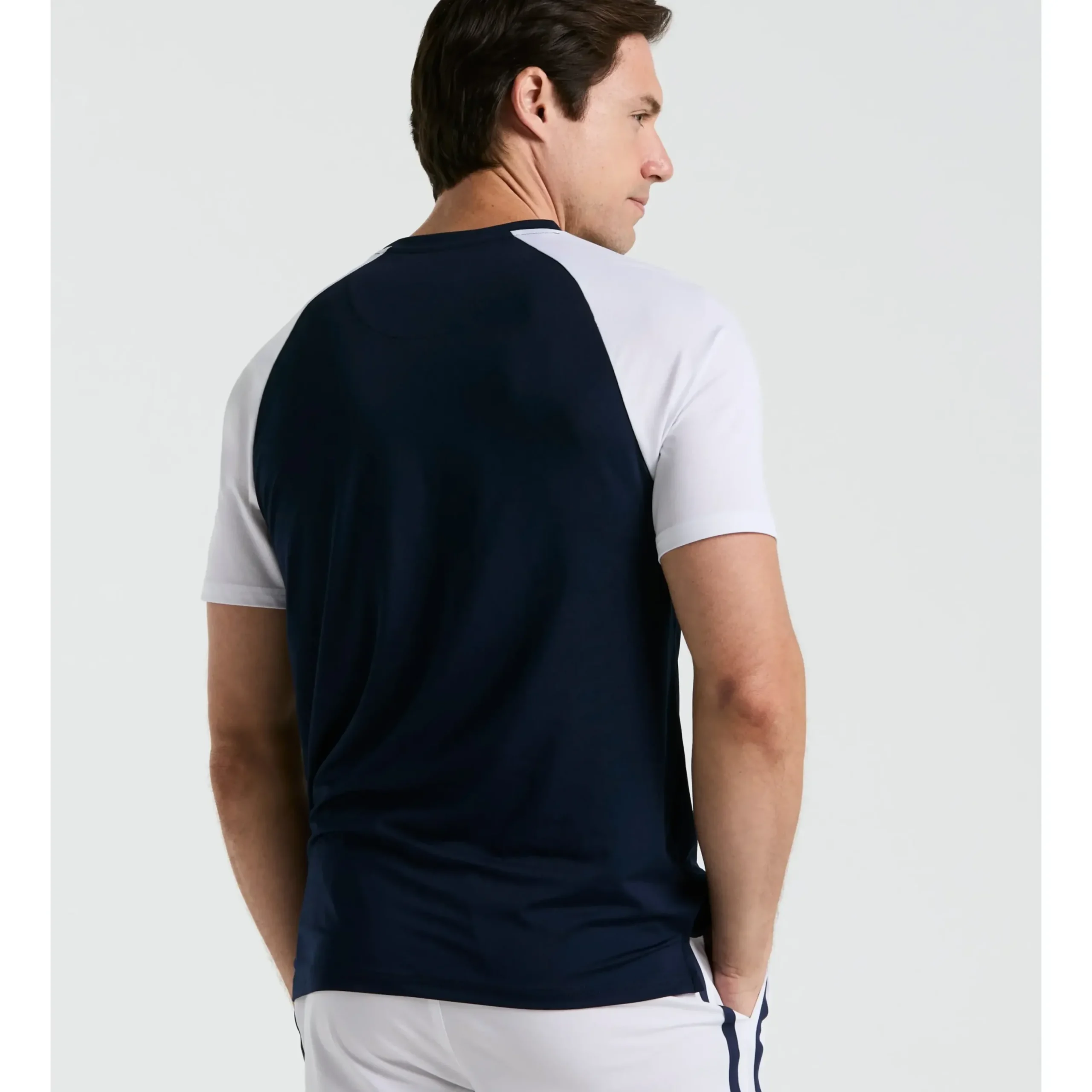 Core Blocked Performance Tennis Tee
