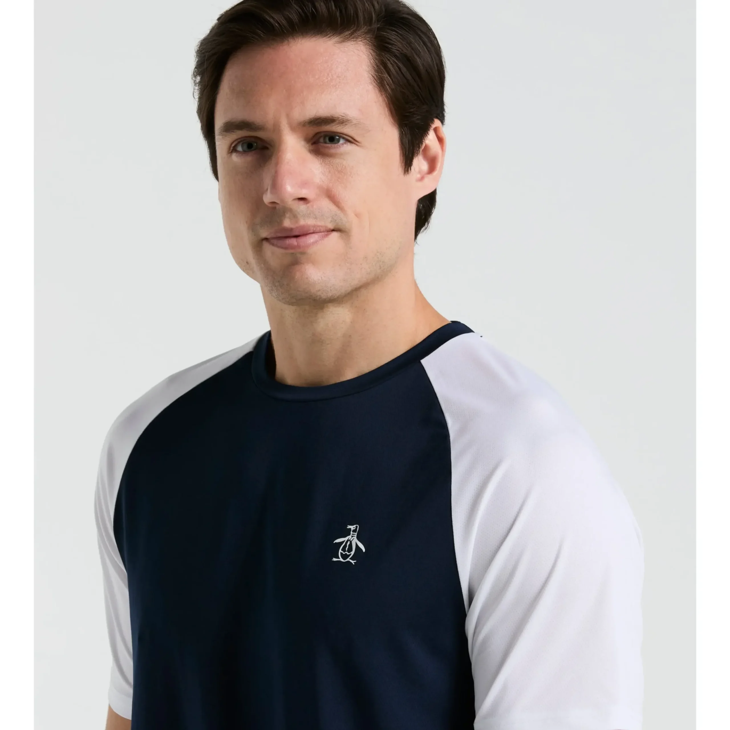 Core Blocked Performance Tennis Tee