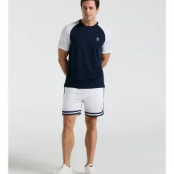 Core Blocked Performance Tennis Tee