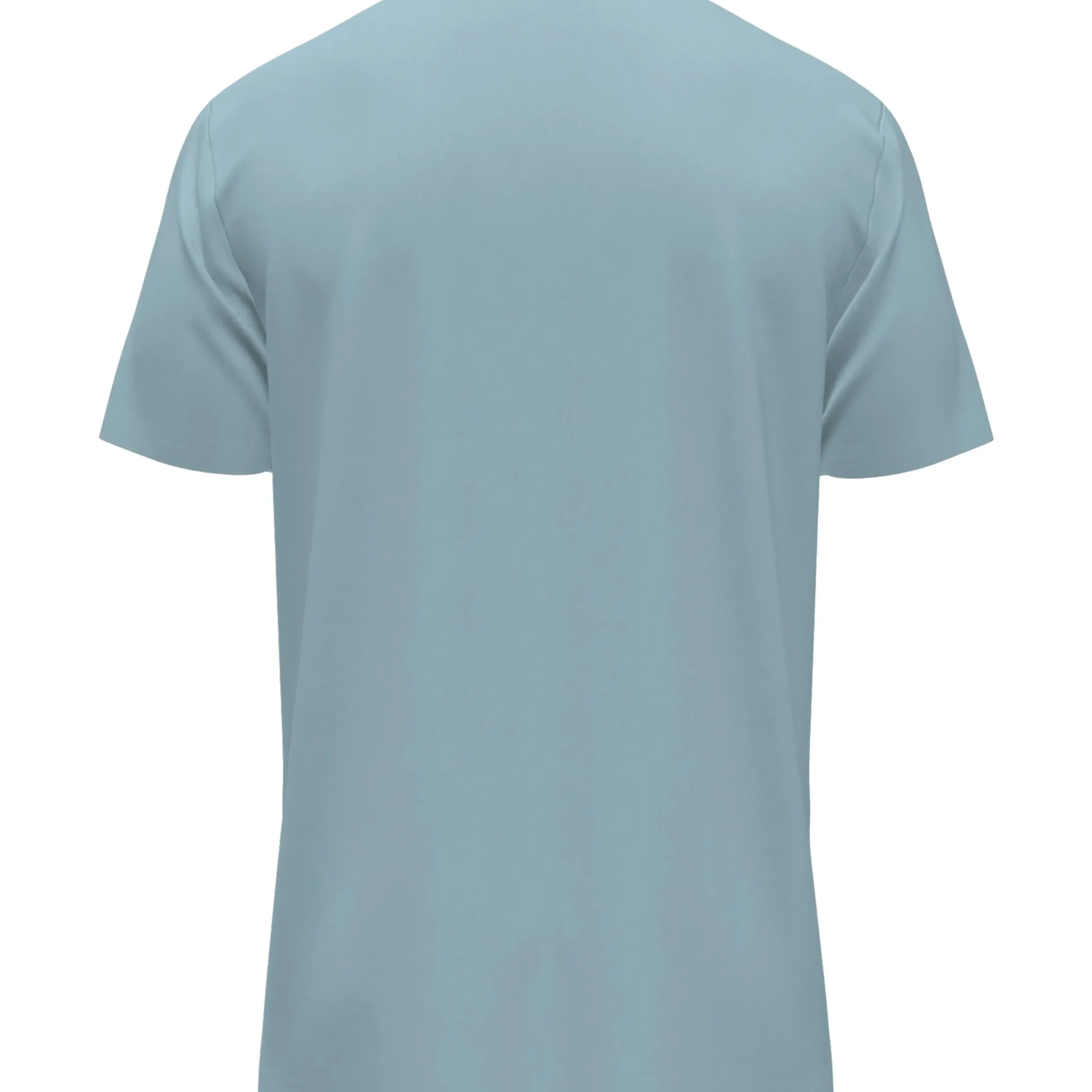 Cotton Jersey Chambray Tee