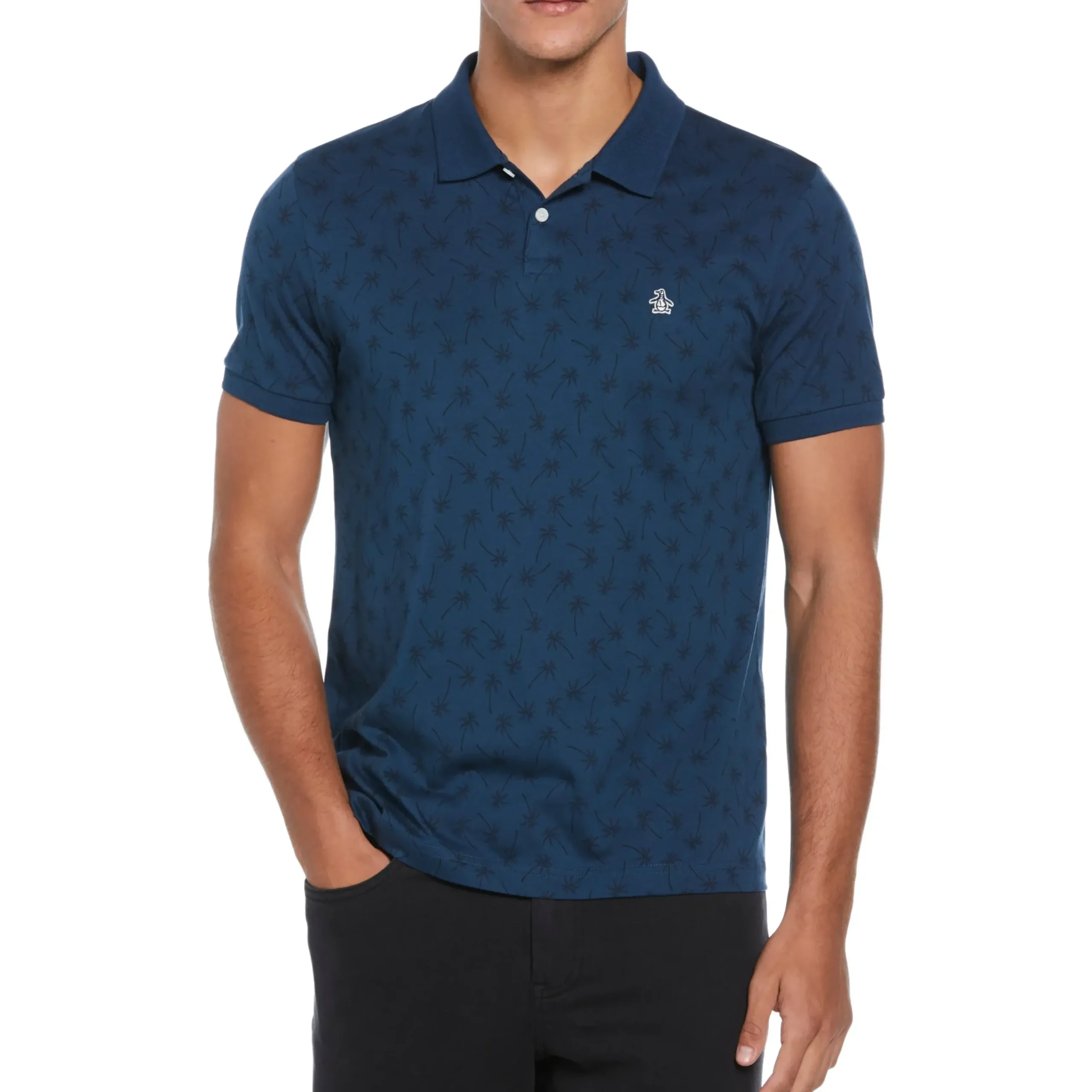 Cotton Jersey Palm Polo
