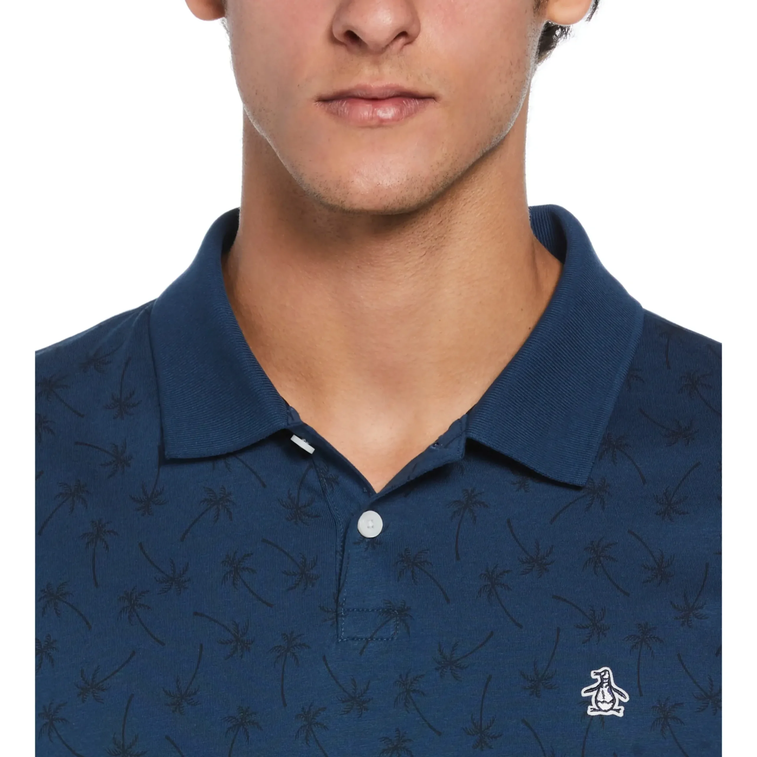 Cotton Jersey Palm Polo