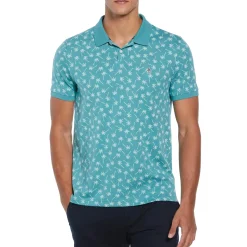 Cotton Jersey Palm Polo