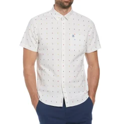 EcoVero™ Blend Diamond Pete Print Shirt