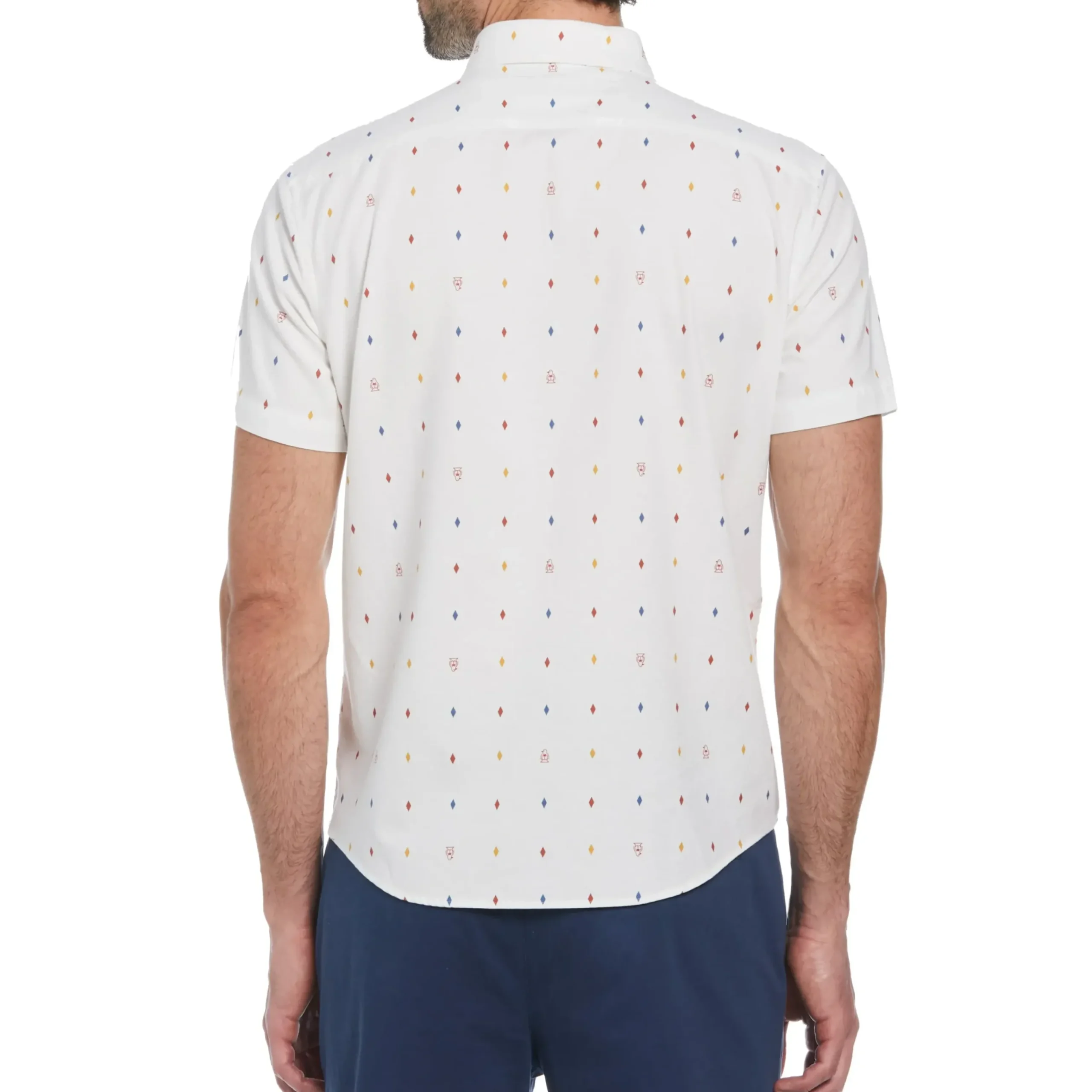 EcoVero™ Blend Diamond Pete Print Shirt