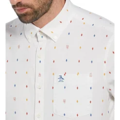 EcoVero™ Blend Diamond Pete Print Shirt