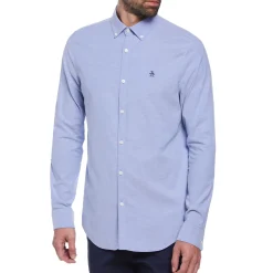 EcoVero Oxford Stretch Long Sleeve Shirt