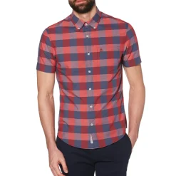 End-on-End Plaid Shirt