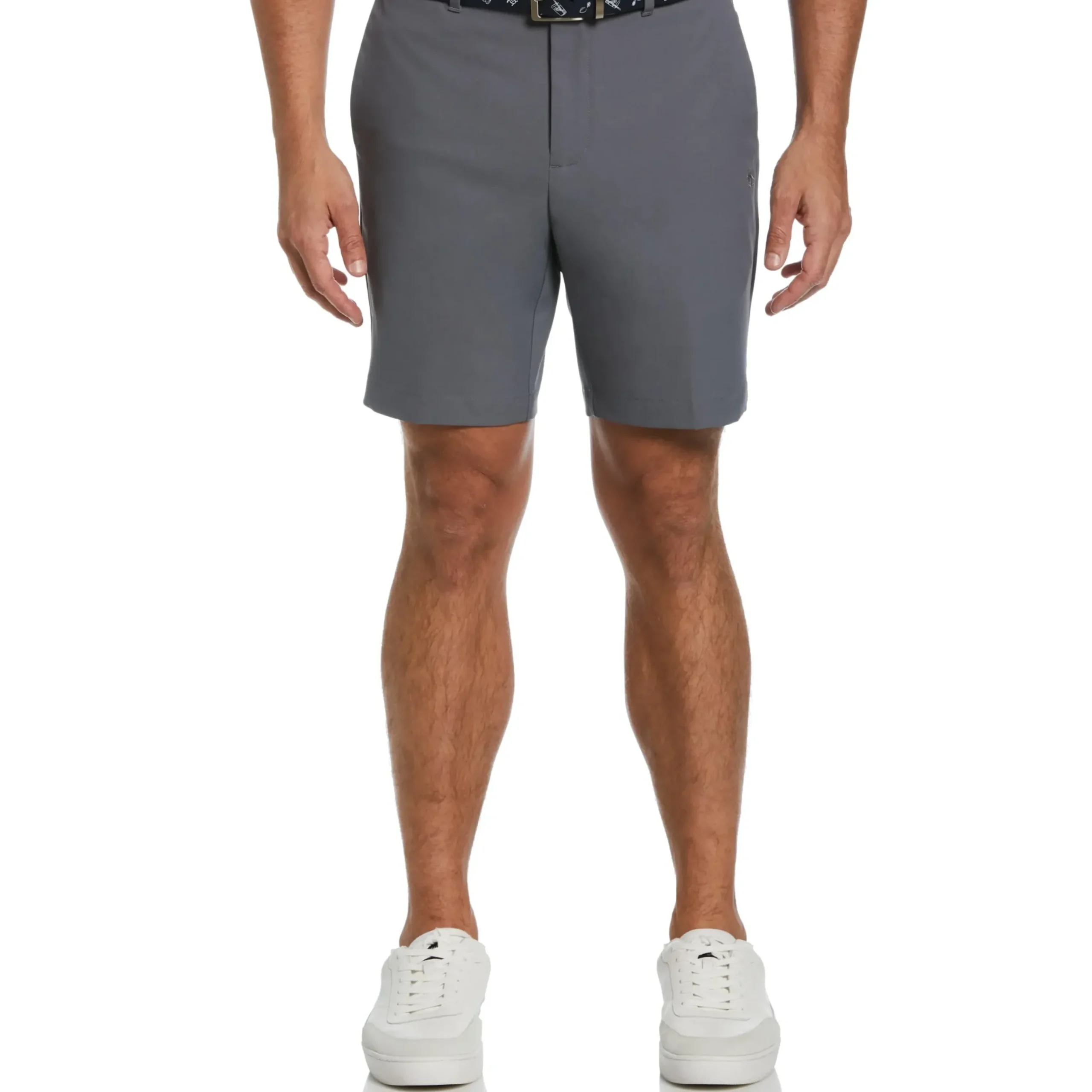 Flat Front Solid Golf Short