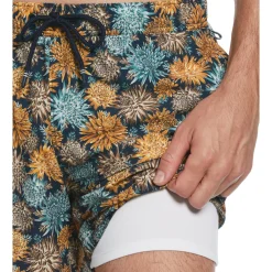 Floral Print Swim Short