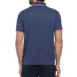 Jacquard Johnny Collar Polo