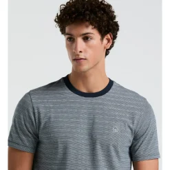 Jacquard Stripe Tee