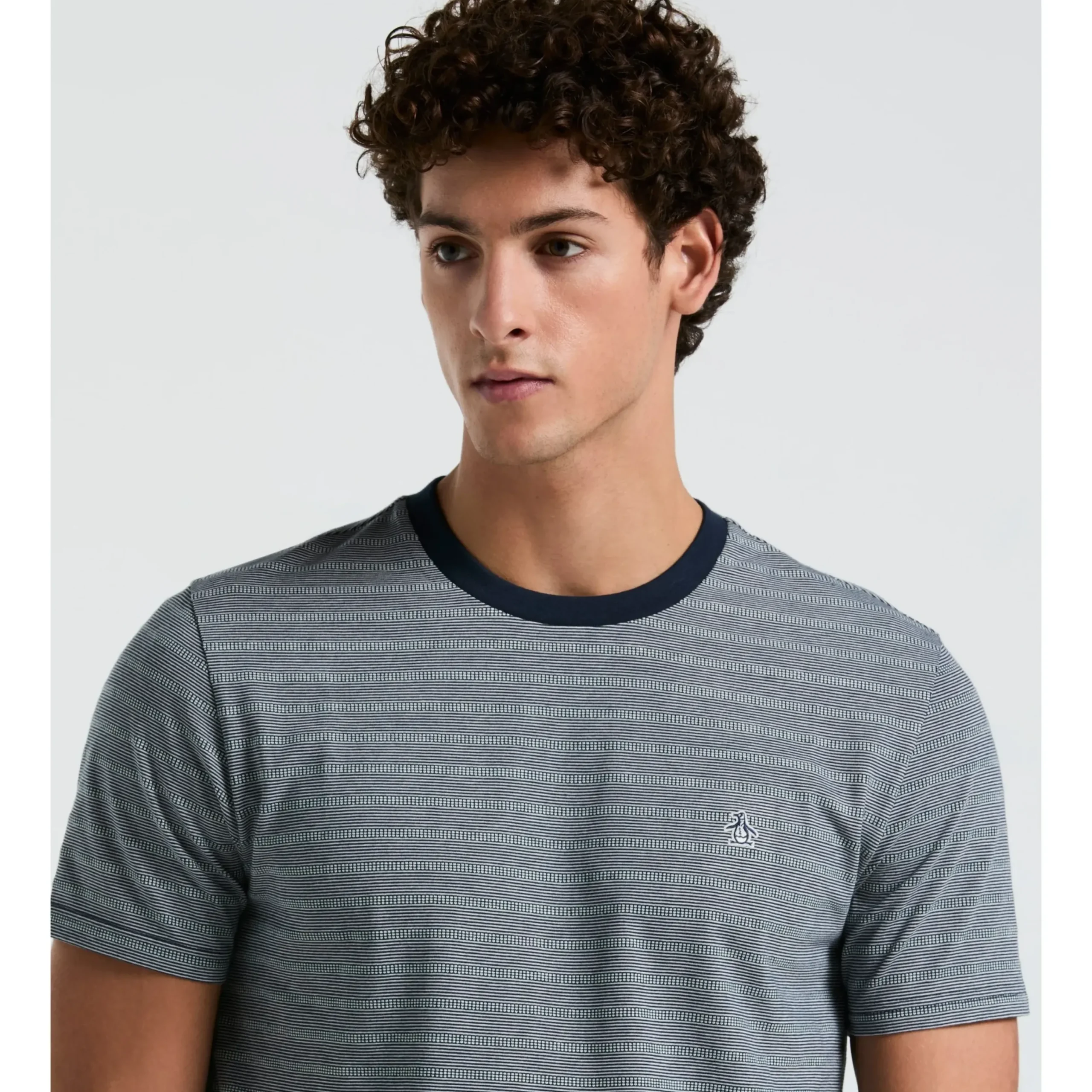 Jacquard Stripe Tee