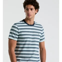 Jacquard Stripe Tee