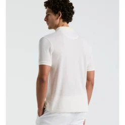 Jacquard Tipped 1/4 Zip Polo
