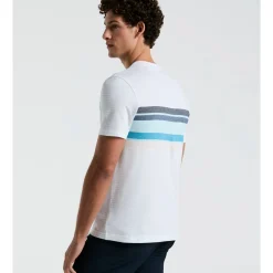 Jersey All-Over Stripe Tee