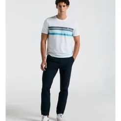 Jersey All-Over Stripe Tee