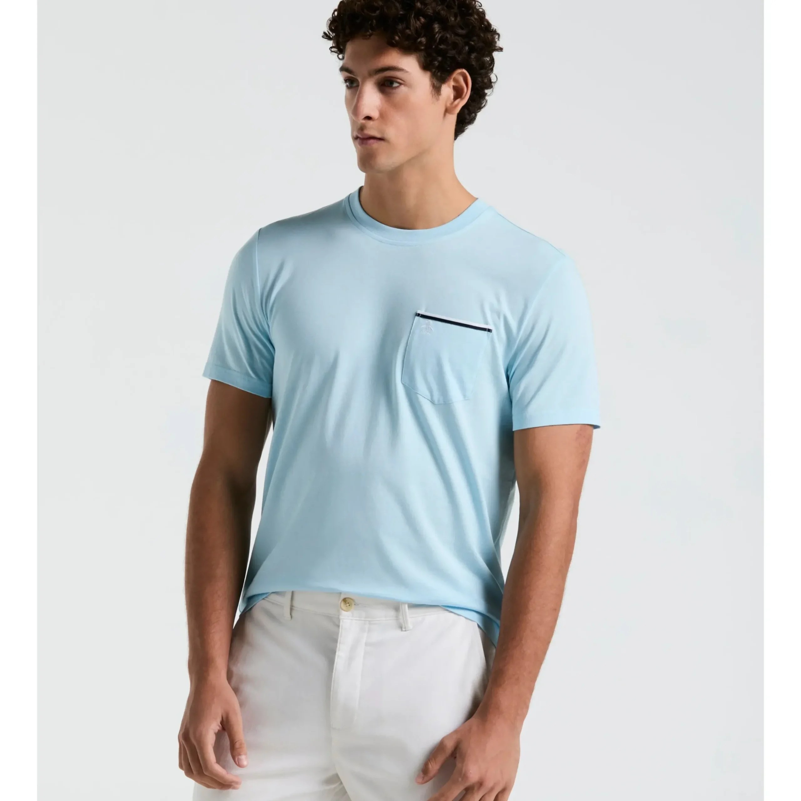 Jersey Earl Tape Tipped Pocket Tee