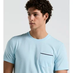 Jersey Earl Tape Tipped Pocket Tee
