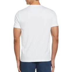 Jersey Woven Pocket Island Tee