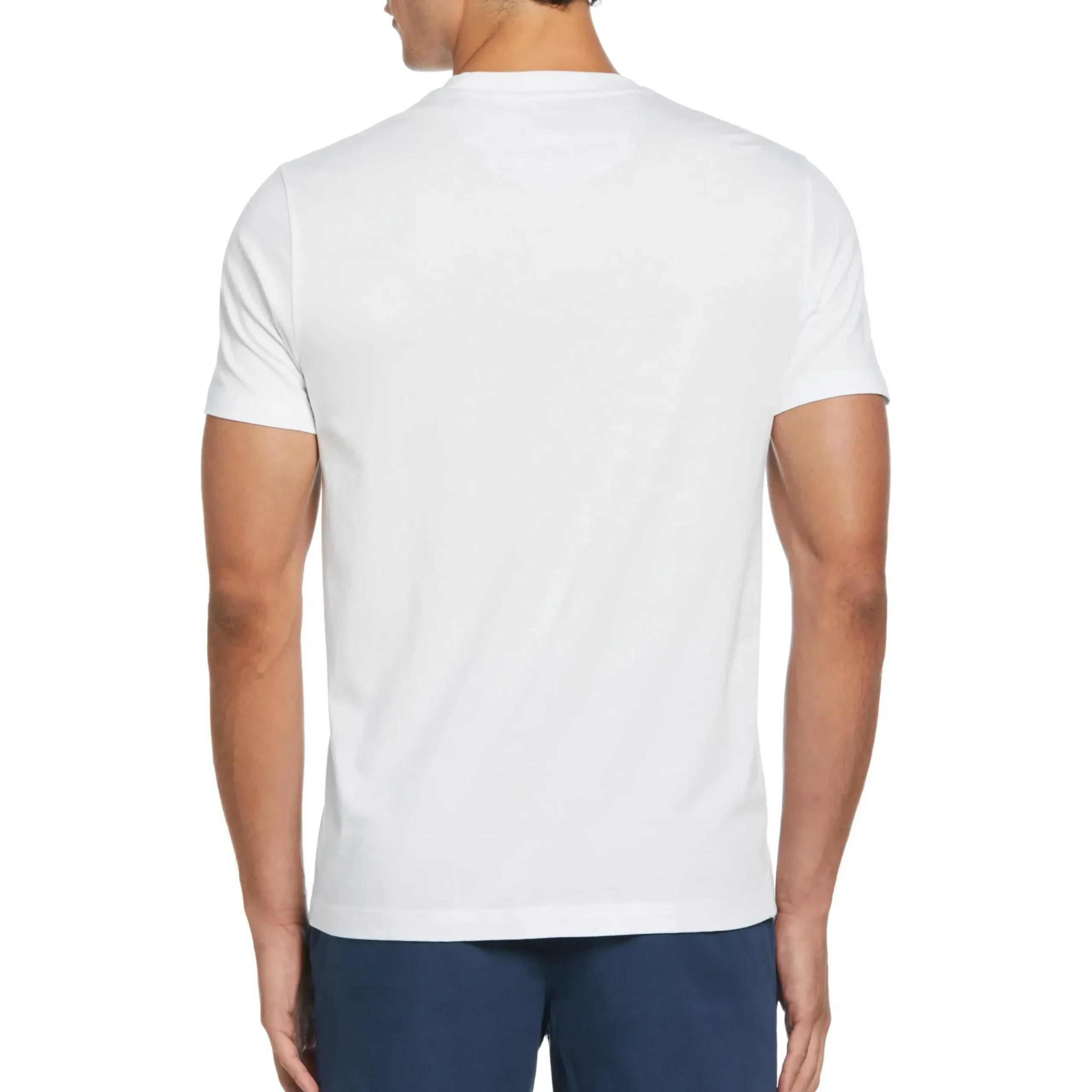 Jersey Woven Pocket Island Tee