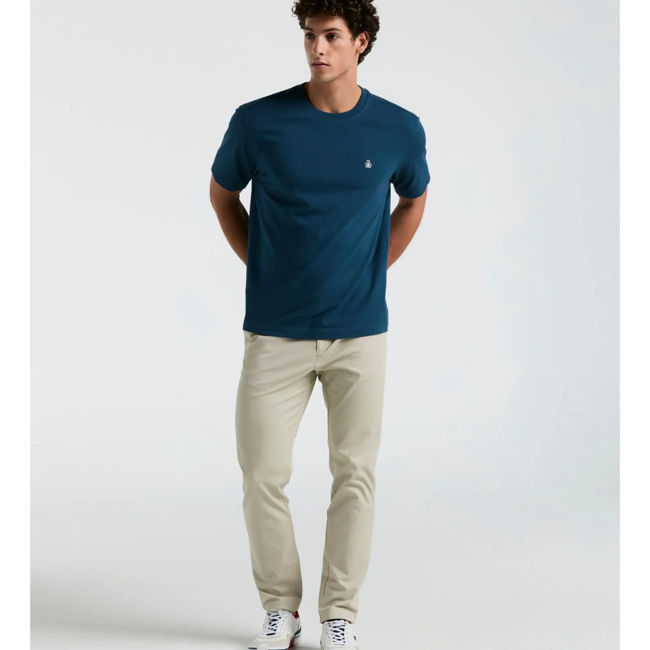 Knit Seersucker Tee