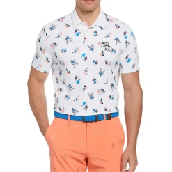 Memphis Pete Print Golf Polo