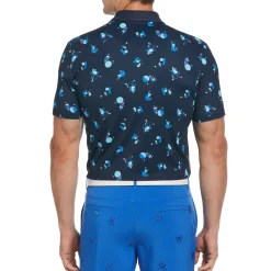 Memphis Pete Print Golf Polo