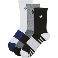 Mid Crew Athletics 3 Pack Socks