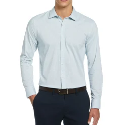 Mini Check Print Dress Shirt