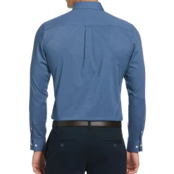 Mélange Dot Print Dress Shirt