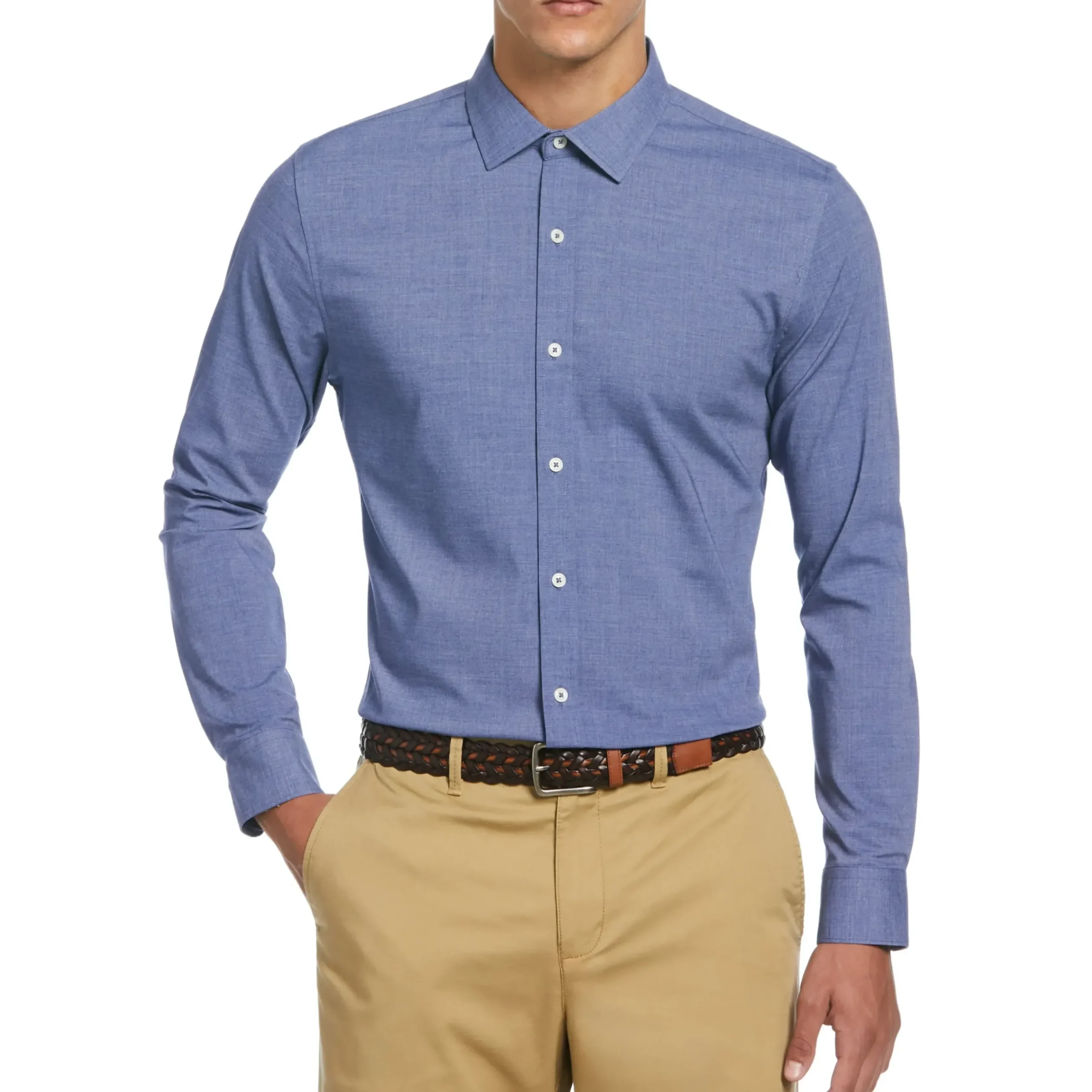 Mélange Floral Dress Shirt