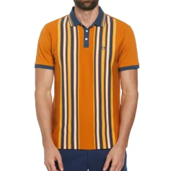 Organic Cotton Bowling Stripe Polo