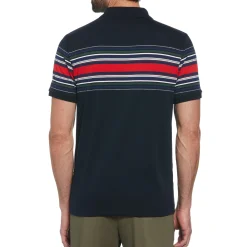 Organic Cotton Chest Stripe Polo