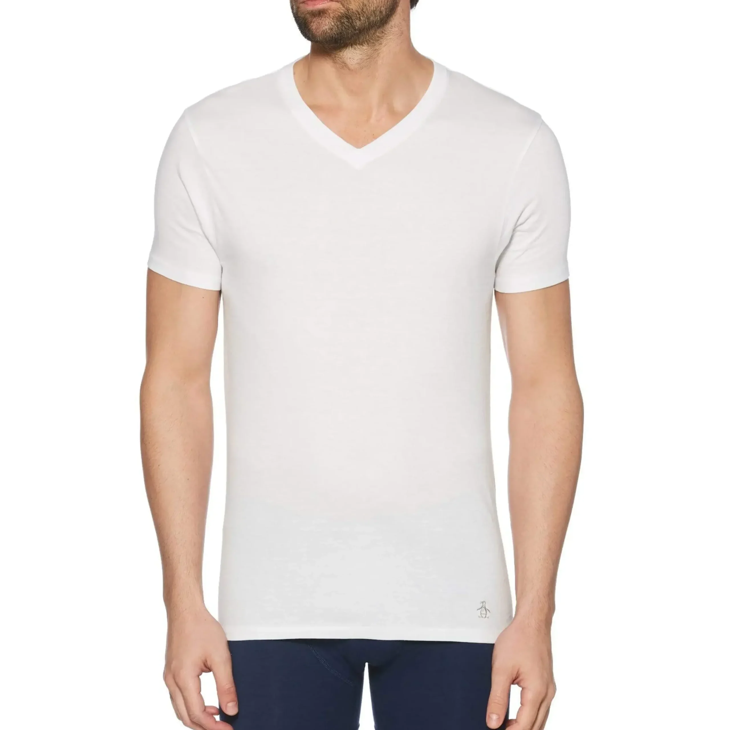3 Pack Solid V-Neck