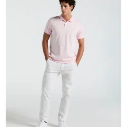 Palm Jacquard Front Polo