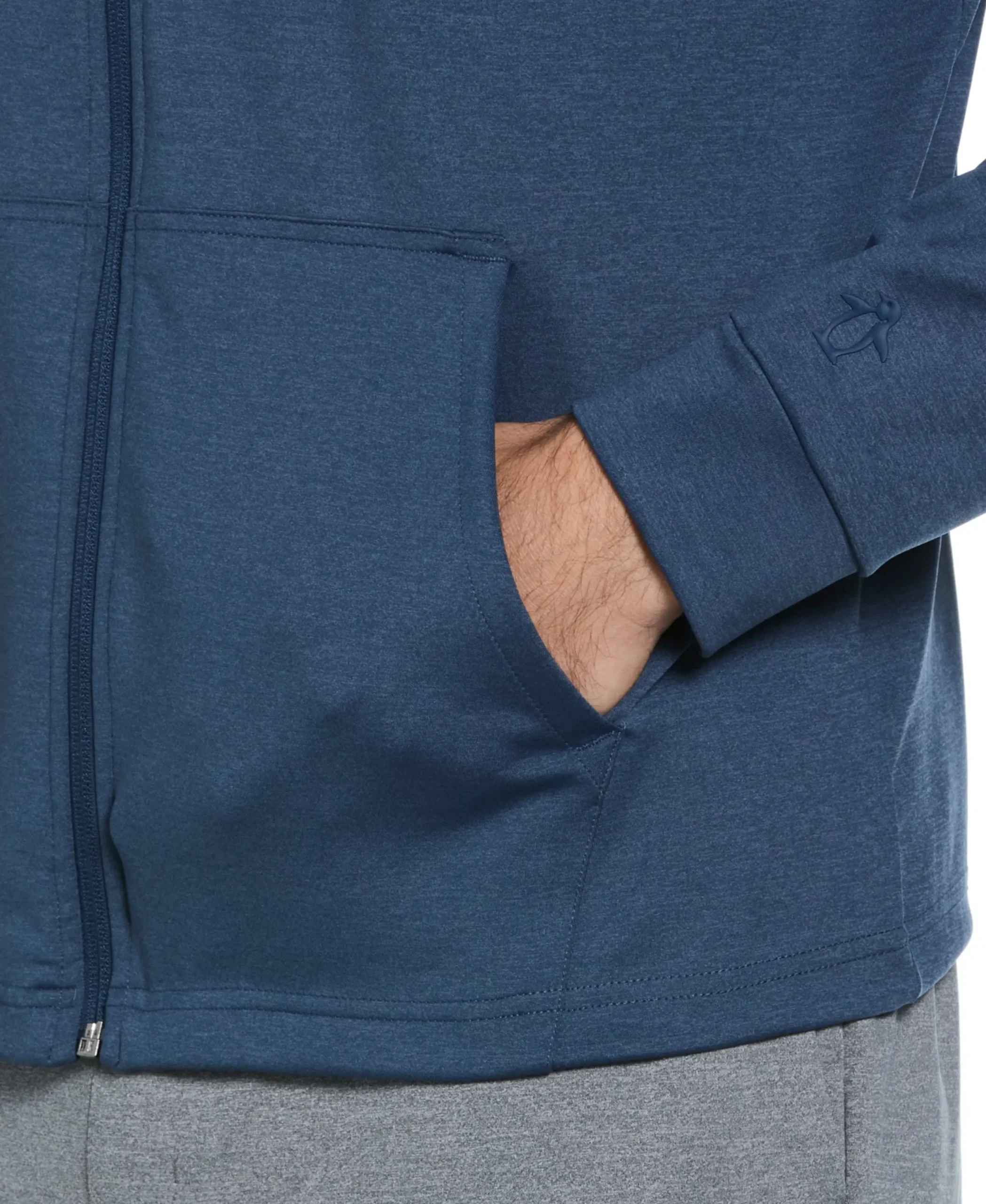 Penguin Sport Full Zip Midweight Pieced Hoodie