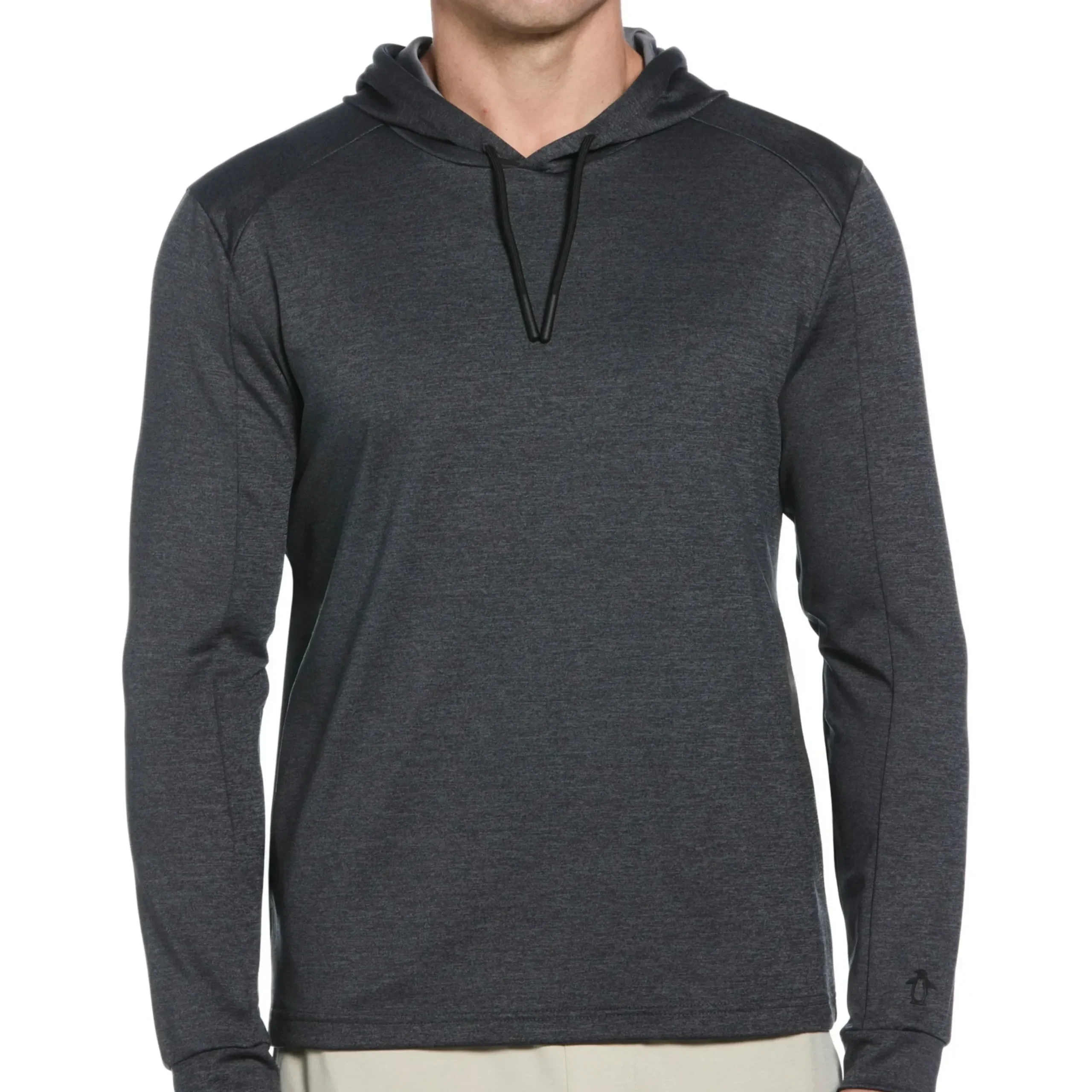 Penguin Sport Long Sleeve Midweight Pieced Crew Neck Pull Over