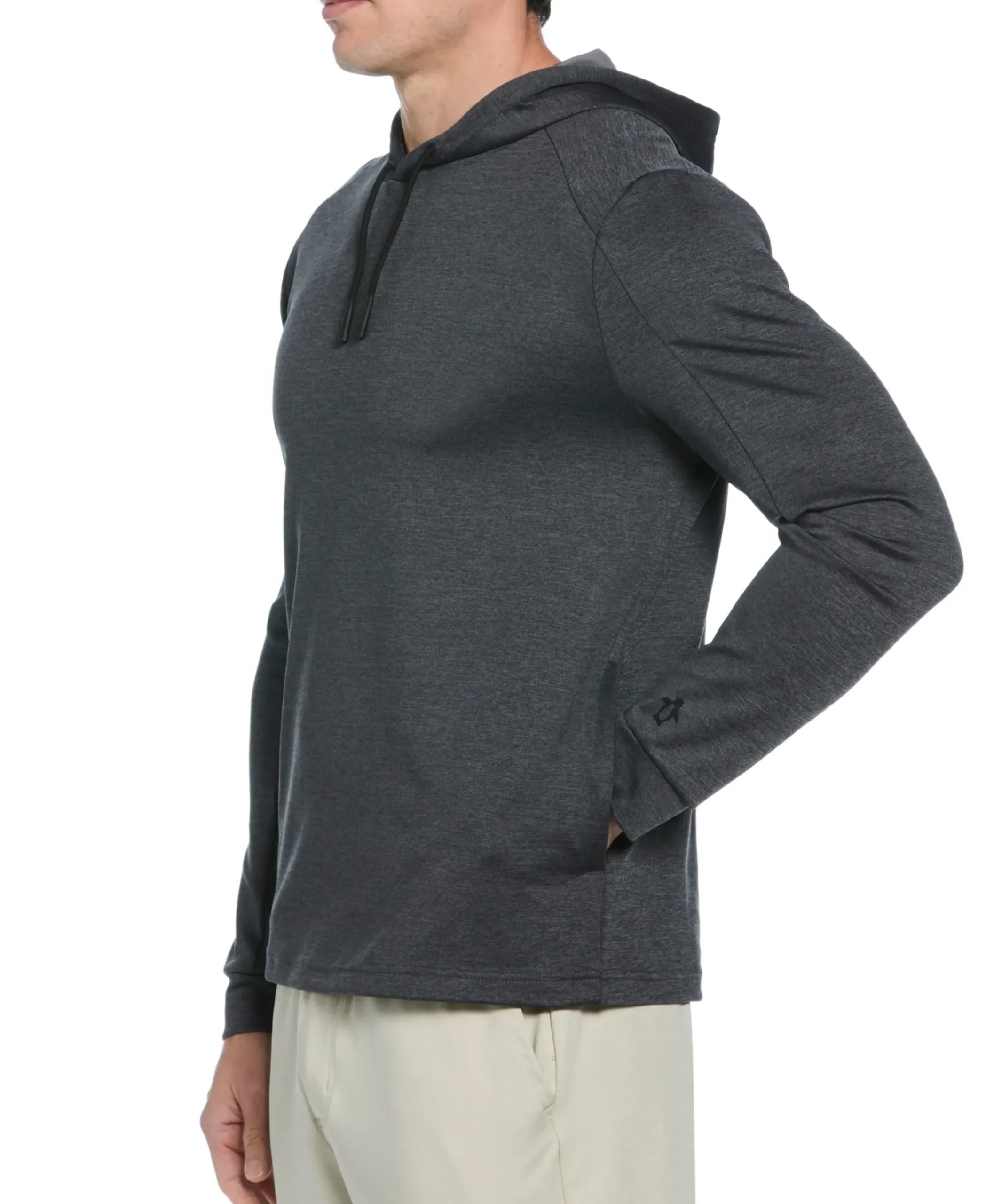 Penguin Sport Long Sleeve Midweight Pieced Crew Neck Pull Over